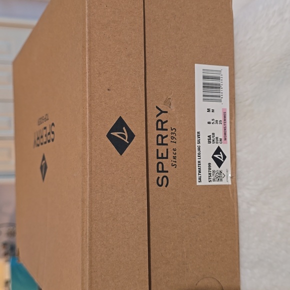 Sperry Top Spider Women's Seasonal Saltwater Leojac Silver Boot - Picture 10 of 10